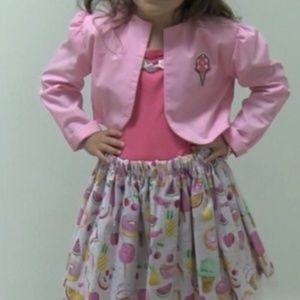 Ice Cream Printed Set